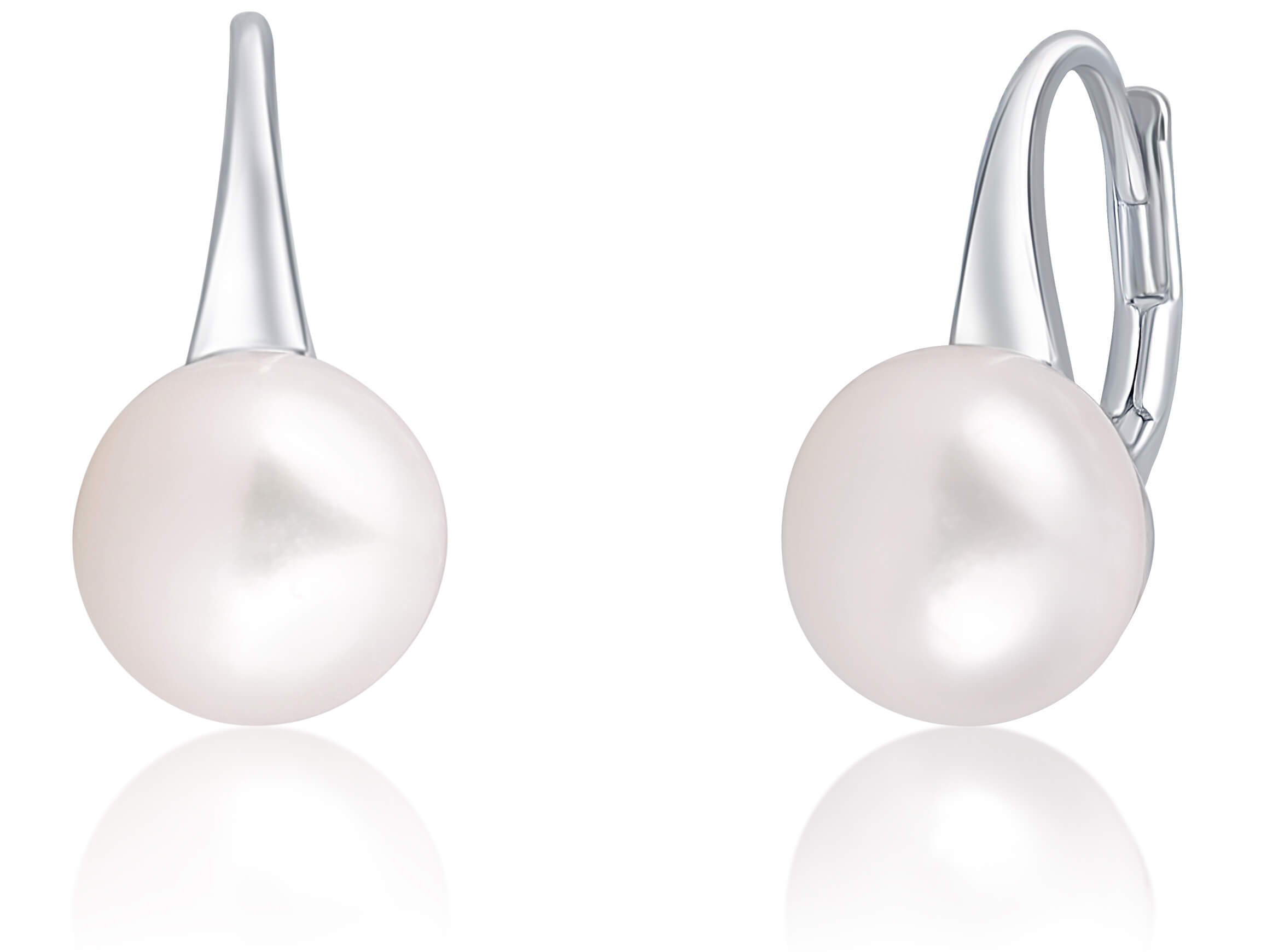 JwL Luxury Pearls Jemné strieborné náušnice s pravou perlou JL0643