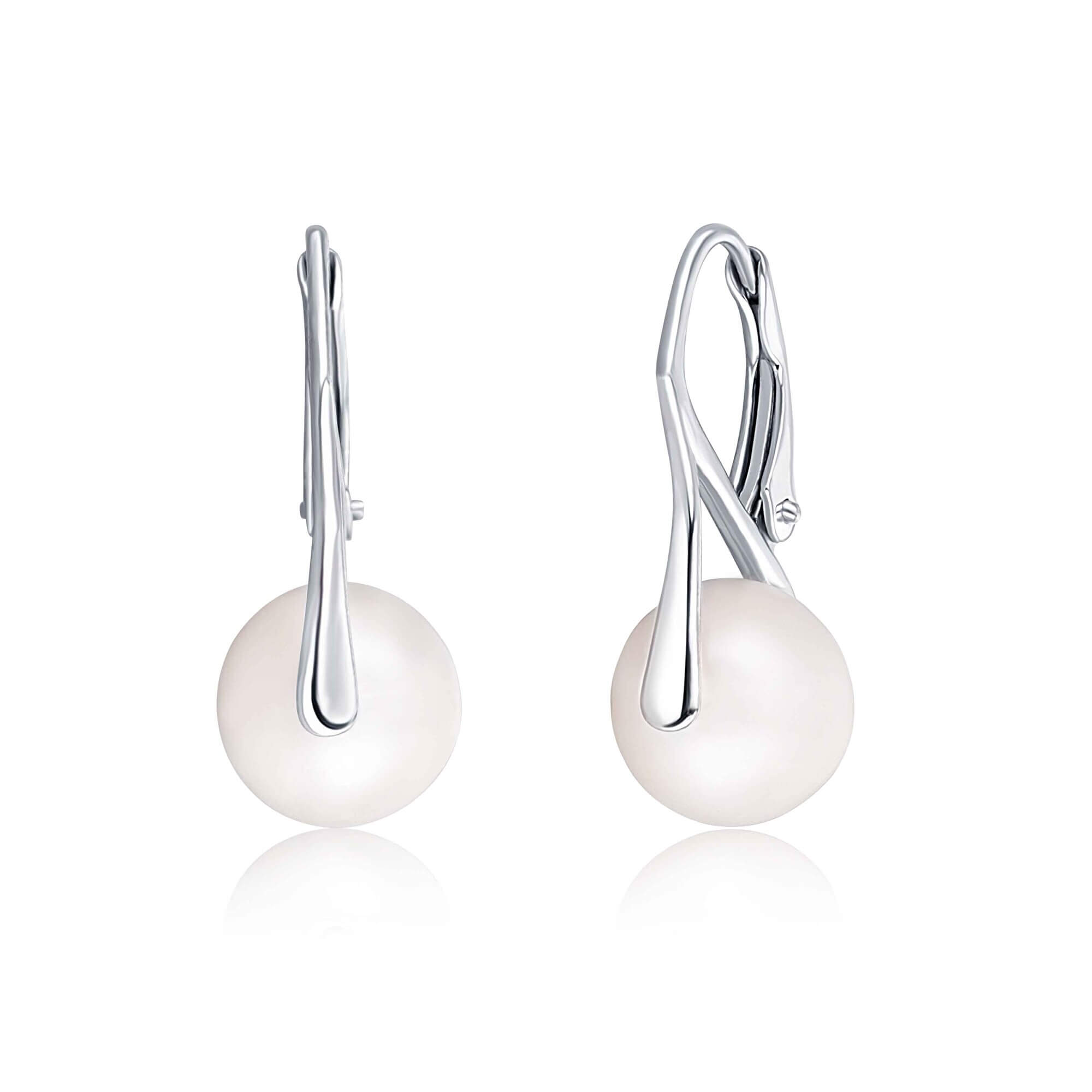 JwL Luxury Pearls Stříbrné náušnice s pravými perlami JL0613