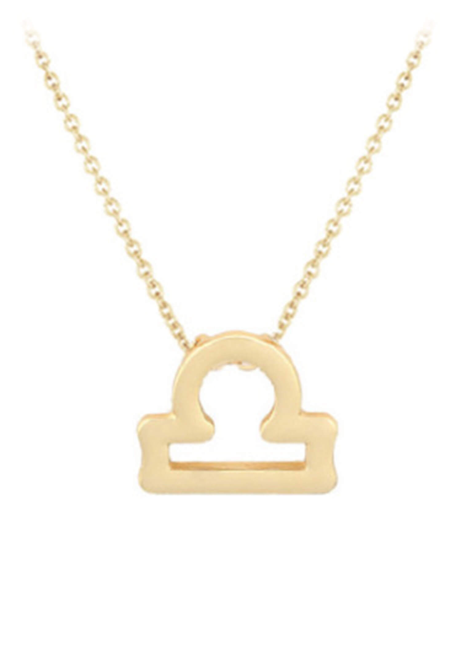 JVD -  Pozlacený náhrdelník s přívěskem Váhy SVLN0195XH2GOVA