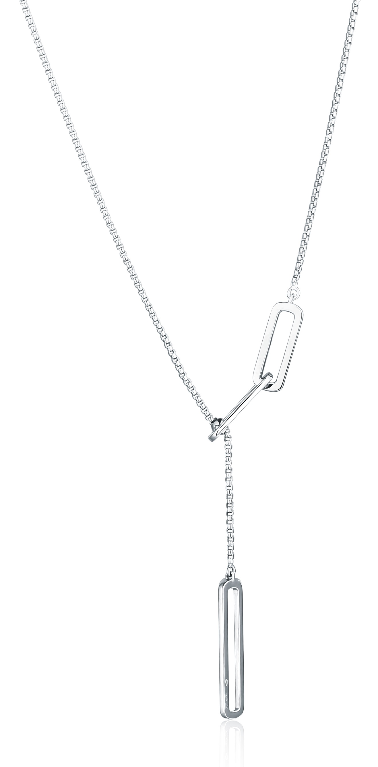 JVD Půvabný stříbrný náhrdelník SVLN0459X750045