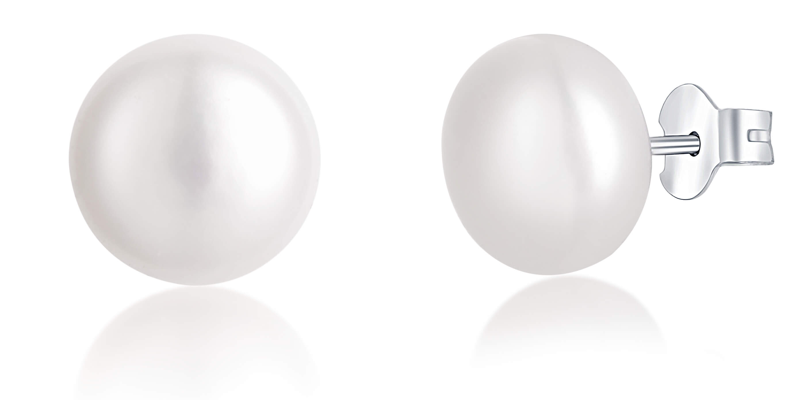 JVD Stříbrné náušnice s perlami SVLE0545XD2P1 0,8 cm