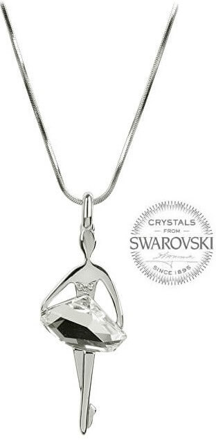 Levien -  Originální náhrdelník Baletka Crystal