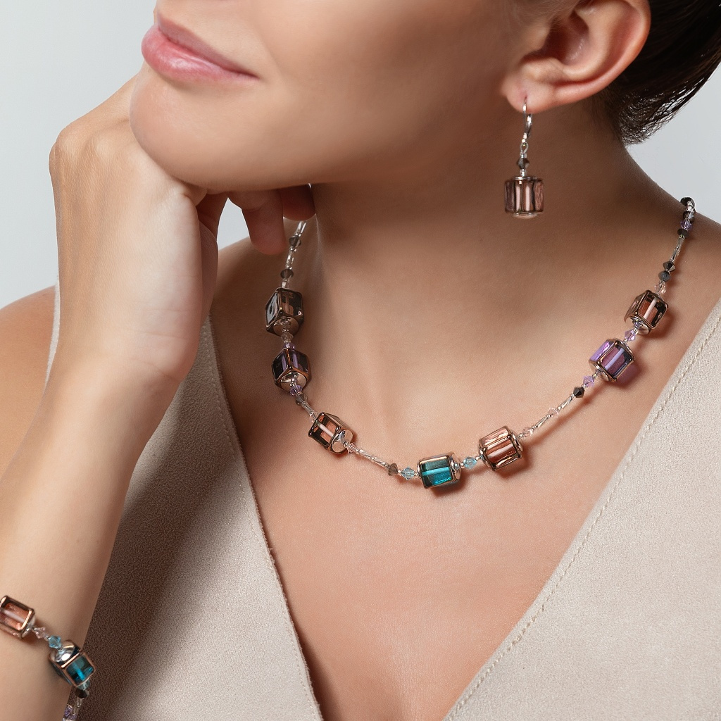 Lampglas -  Designový náhrdelník Crisp Beauty s unikátními perlami Lampglas -  NCU8