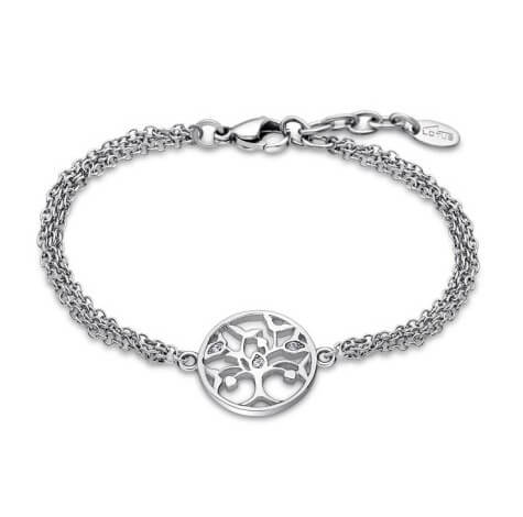 Lotus Style -  Elegantní ocelový náramek Strom života Rainbow LS2084-2/1