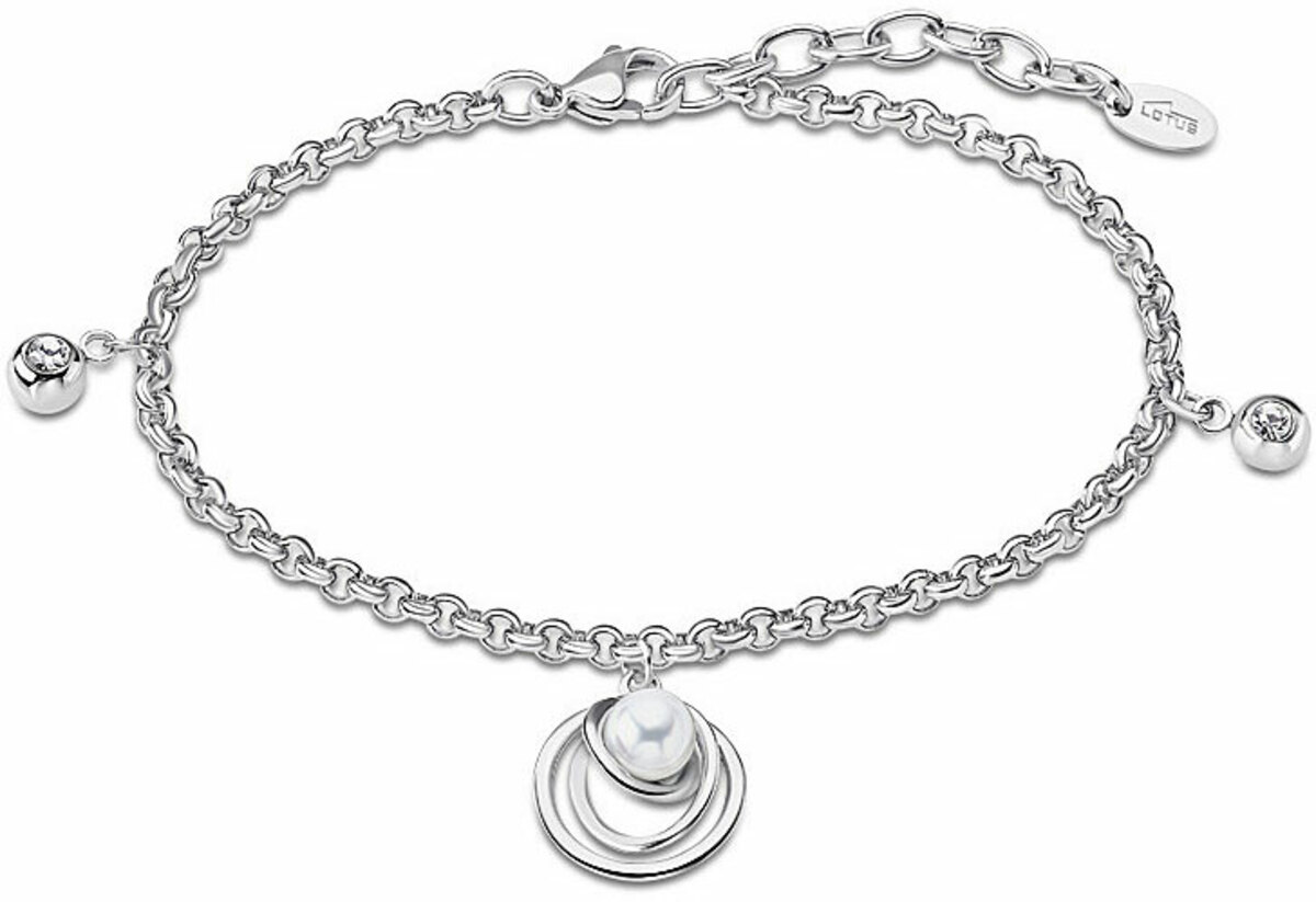 Lotus Style -  Fashion ocelový náramek s perlou Privilege LS1992-2/1