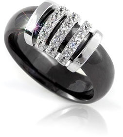 Modesi Keramický prsten QJRQY6267KL 58 mm