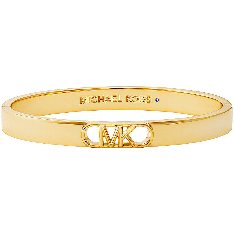 Michael Kors Luxusný pevný pozlátený náramok MKJ828700710