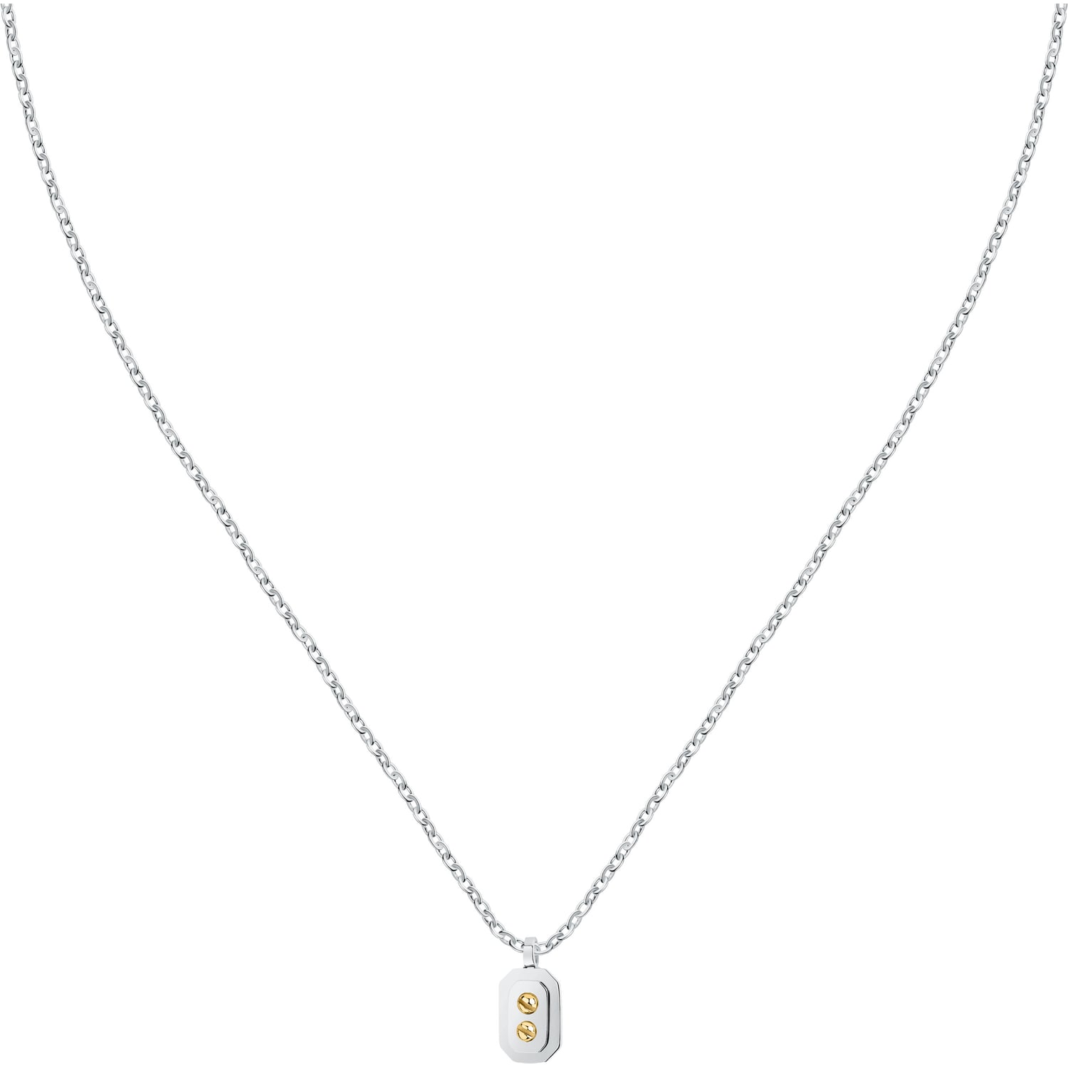 Morellato Módny oceľový náhrdelník Gold SATM22