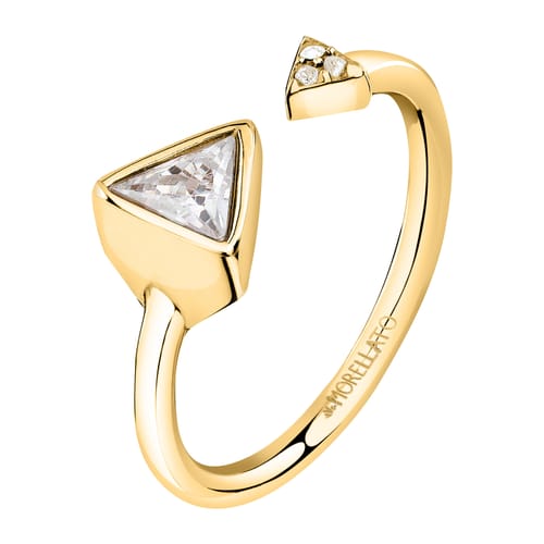 Morellato Stylový pozlacený otevřený prsten Trilliant SAWY07 58 mm