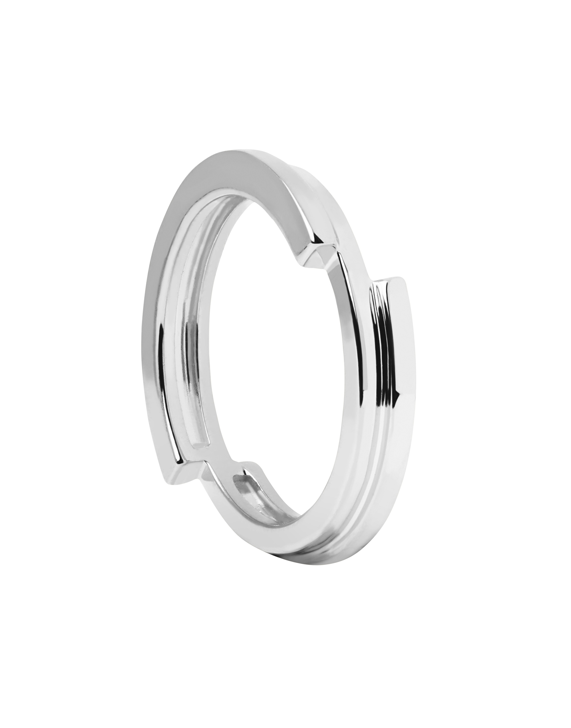 PDPAOLA Minimalistický stříbrný prsten Genesis Essentials AN02-898 58 mm