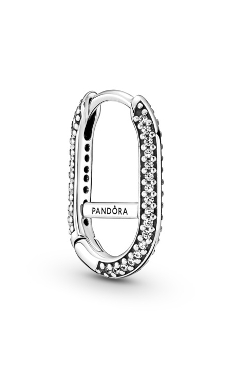 Pandora Stříbrná single náušnice se zirkony Me 299682C01