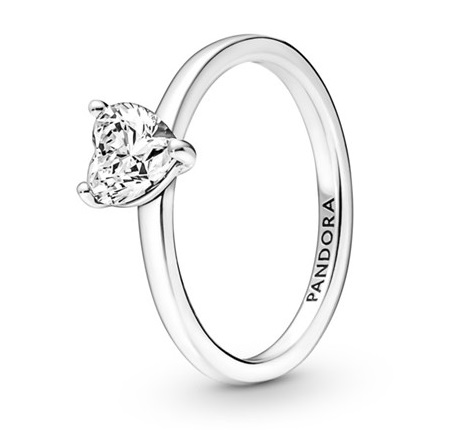 Pandora Nežný strieborný prsteň Timeless 191165C01 56 mm