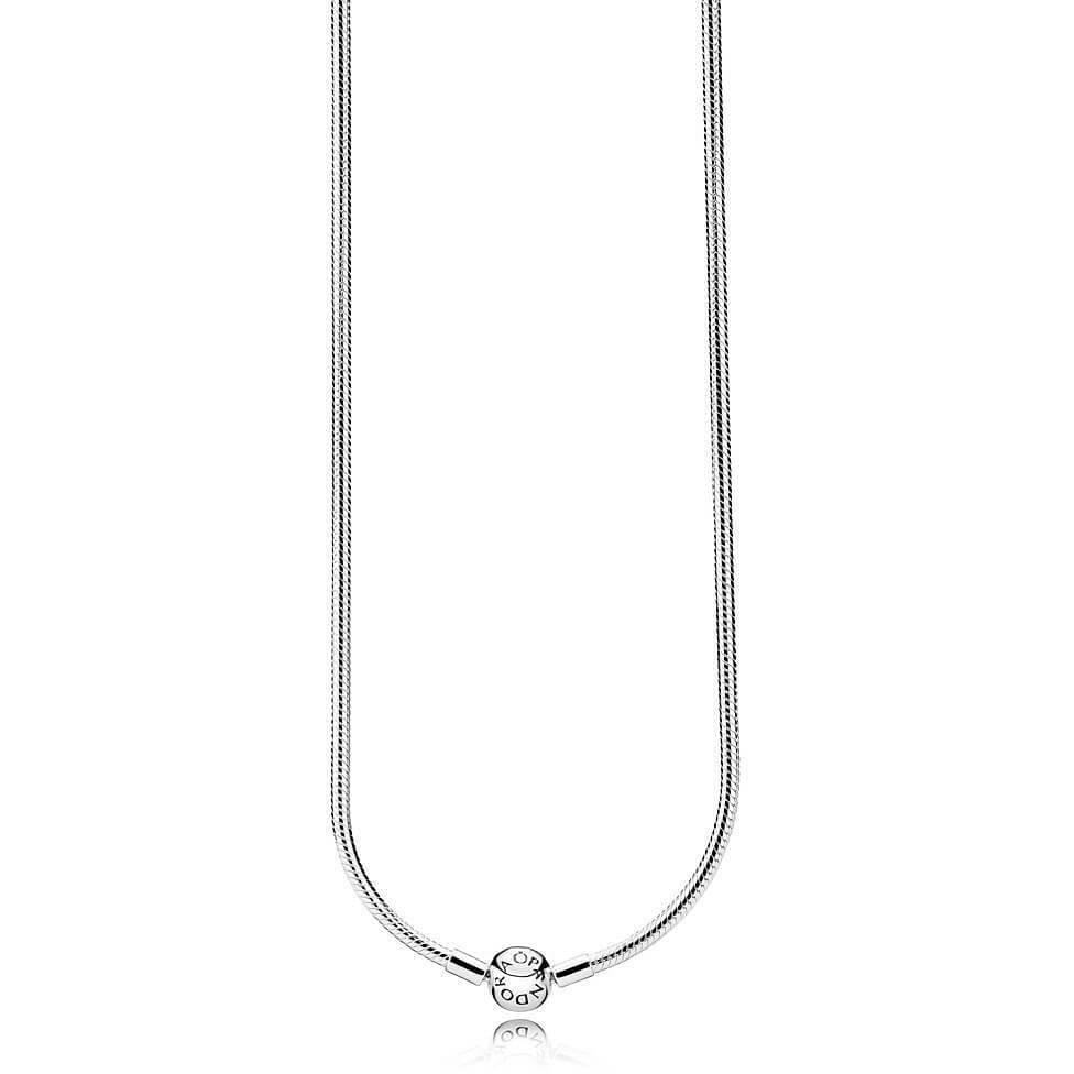 Pandora Strieborný náhrdelník Moments 590742HV-45 45 cm