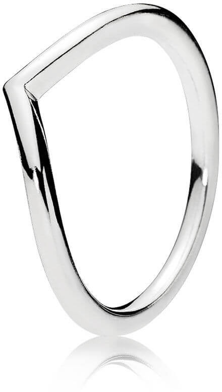 Pandora Strieborný prsteň Timeless 196314 58 mm