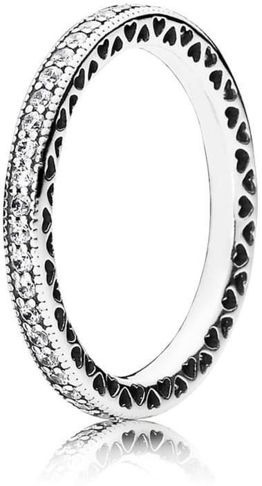 Pandora Zamilovaný prsten s krystaly 190963CZ 52 mm