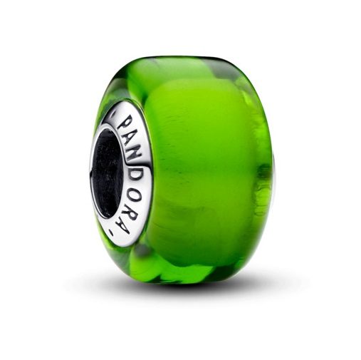 Pandora -  Zelený skleněný korálek 793106C00