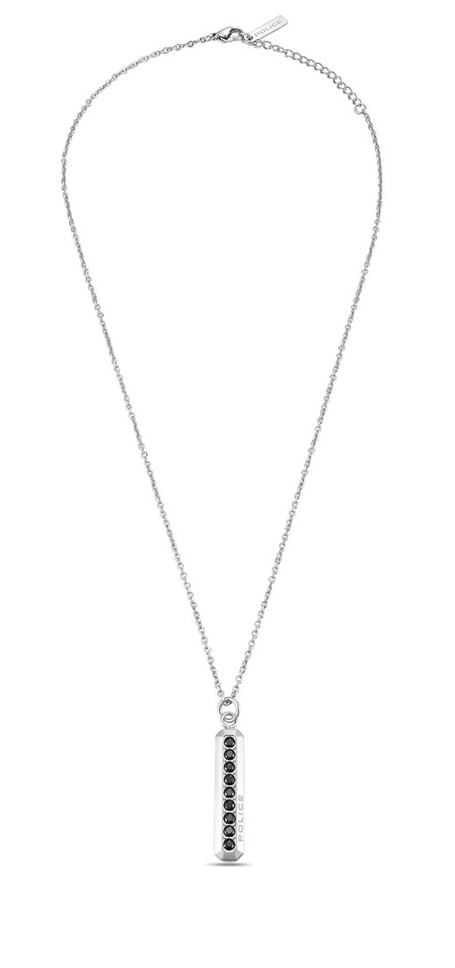 Police Elegantný pánsky náhrdelník s kryštálmi Mix PEAGN0033101