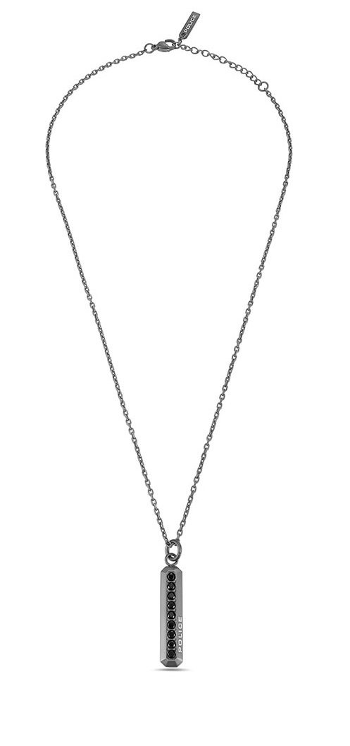 Police Stylový pánský náhrdelník s krystaly Mix PEAGN0033102
