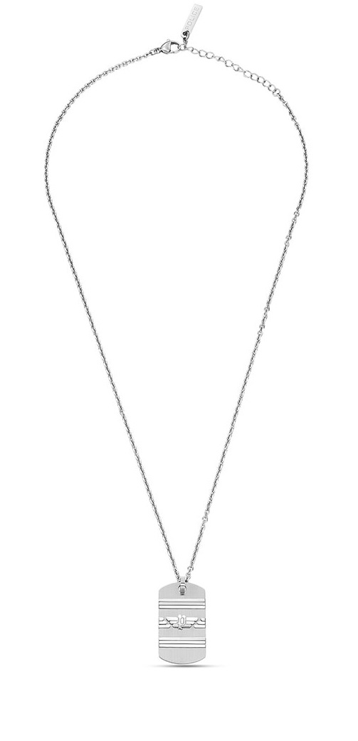 Police Fashion ocelový náhrdelník pro muže Revelry PEAGN0033301