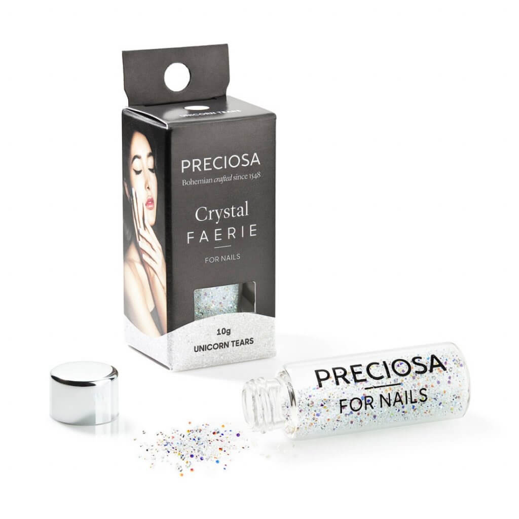 Preciosa -  Kamínky na zdobení nehtů Preciosa -  Crystal Faerie Unicorn Tears 4424393