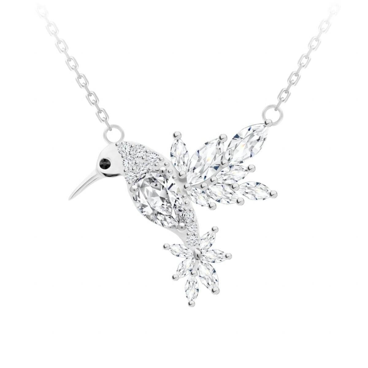 Preciosa -  Krásný náhrdelník Kolibřík Gentle Gem 5290 00