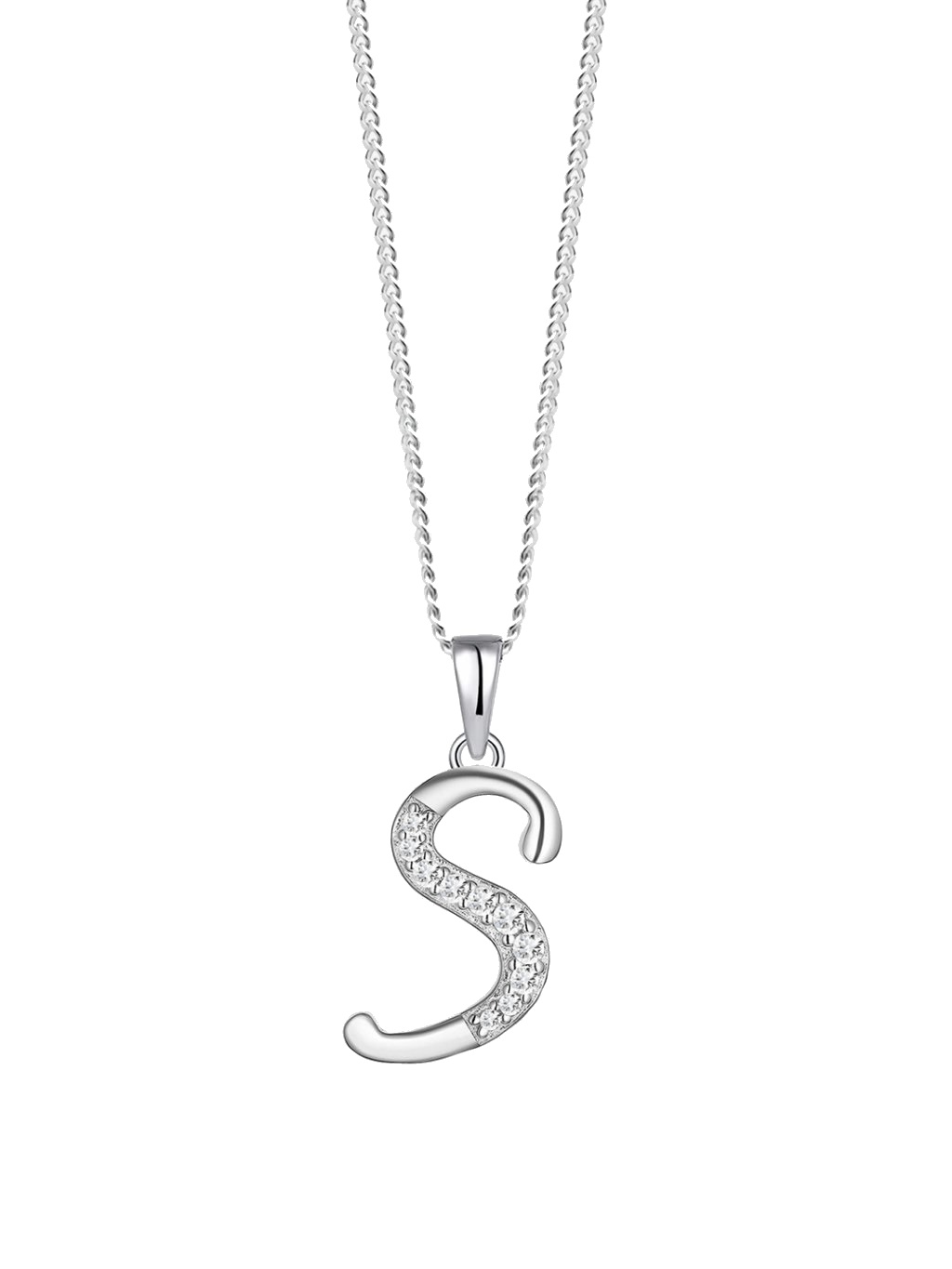 Preciosa Stříbrný náhrdelník písmeno \
