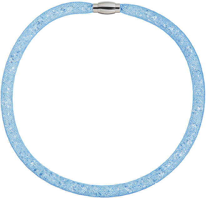 Preciosa Trblietavý náhrdelník Scarlette modrý 7250 58