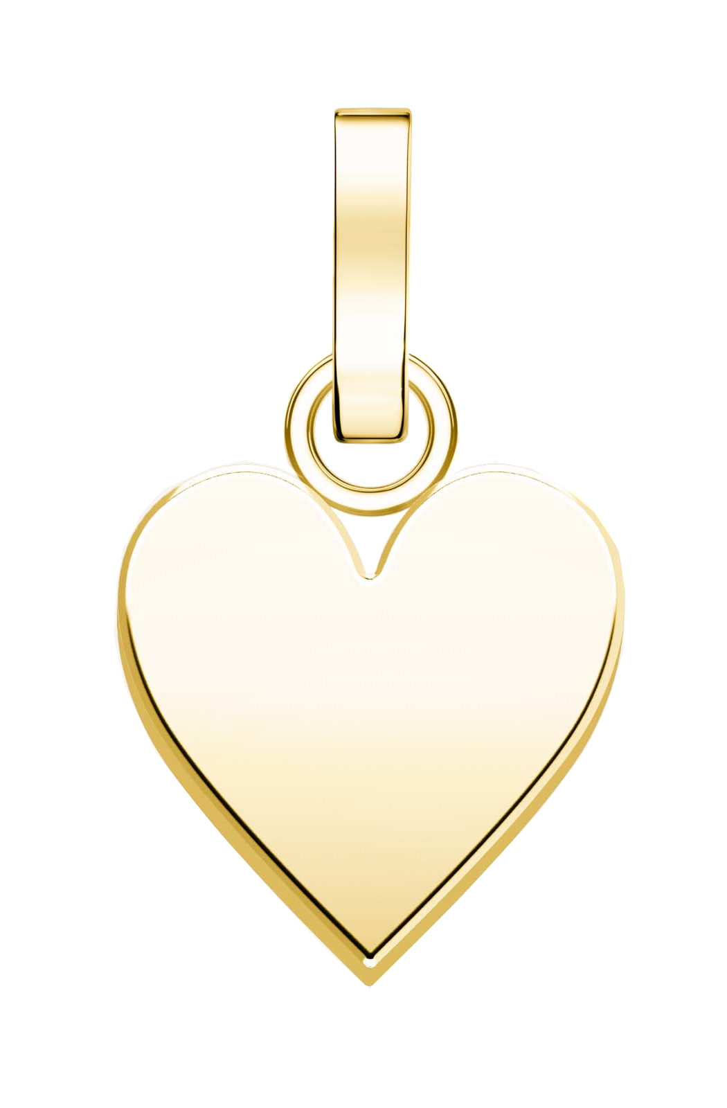 Rosefield -  Romantický pozlacený přívěsek Srdce The Pendant PE-Gold-Heart