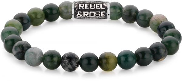 Rebel&Rose Korálkový náramok The Secret Garden RR-80098-V 17,5 cm - M