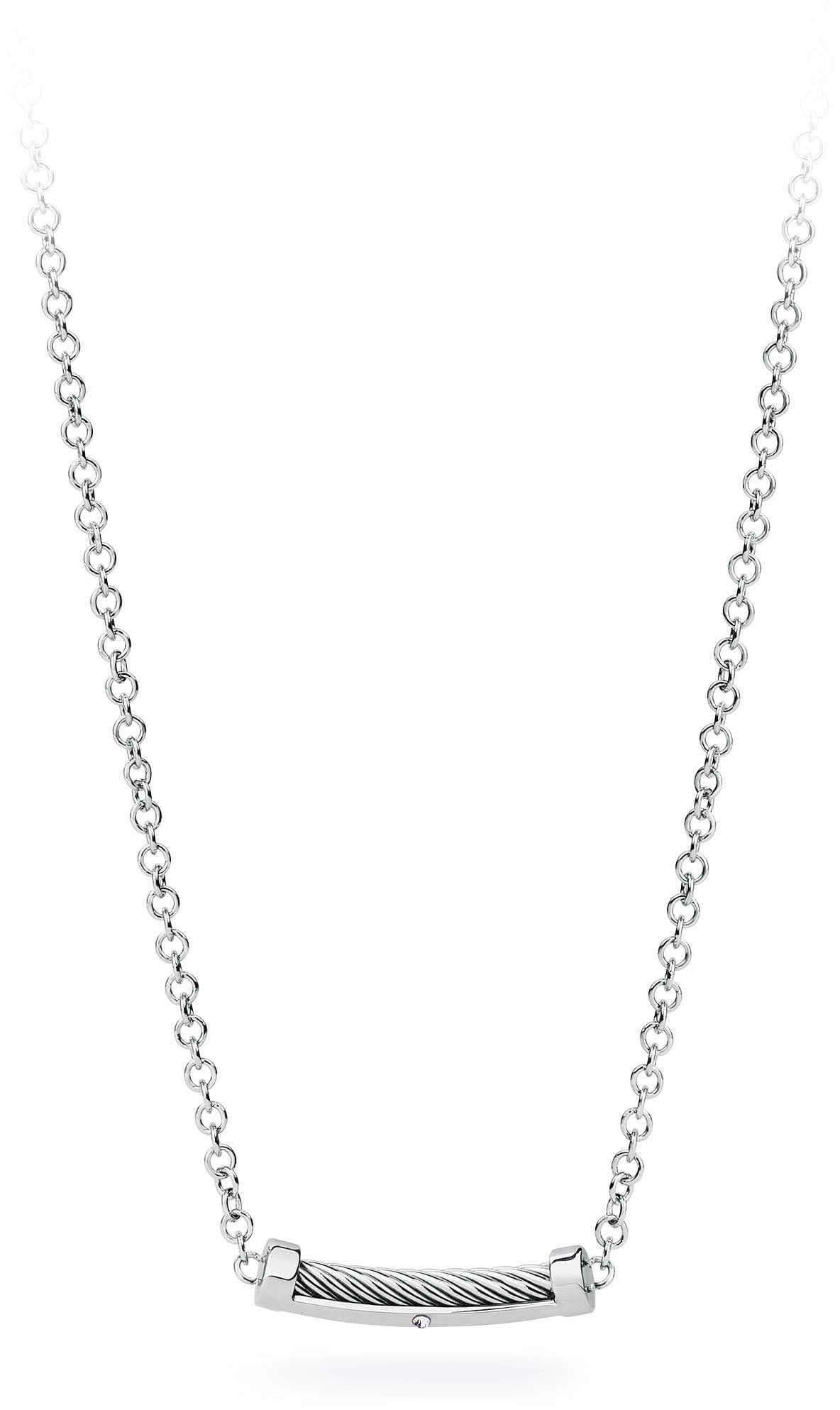 S`Agapõ -  Pánský ocelový náhrdelník Pole SPO01