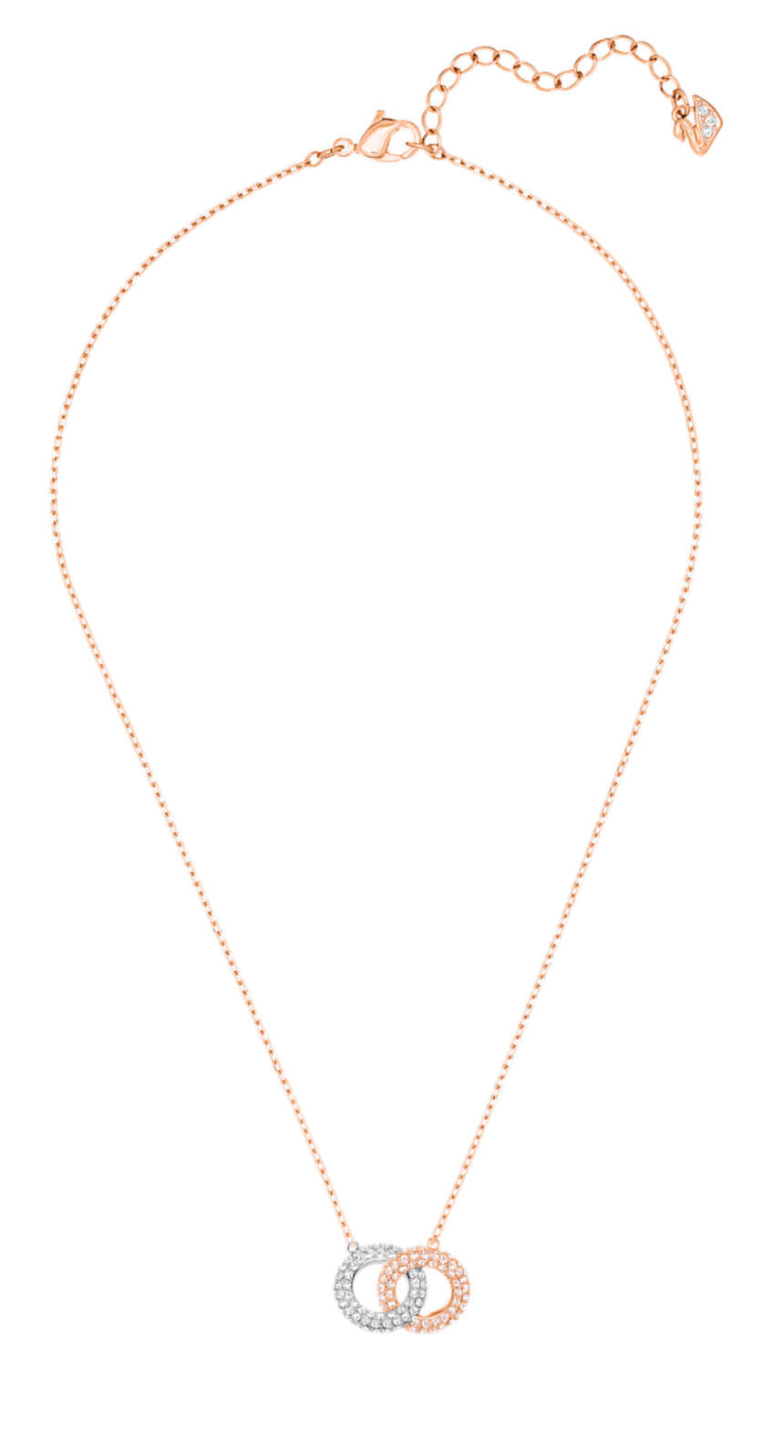 Swarovski Elegantní bicolor náhrdelník s krystaly Swarovski Stone 5414999