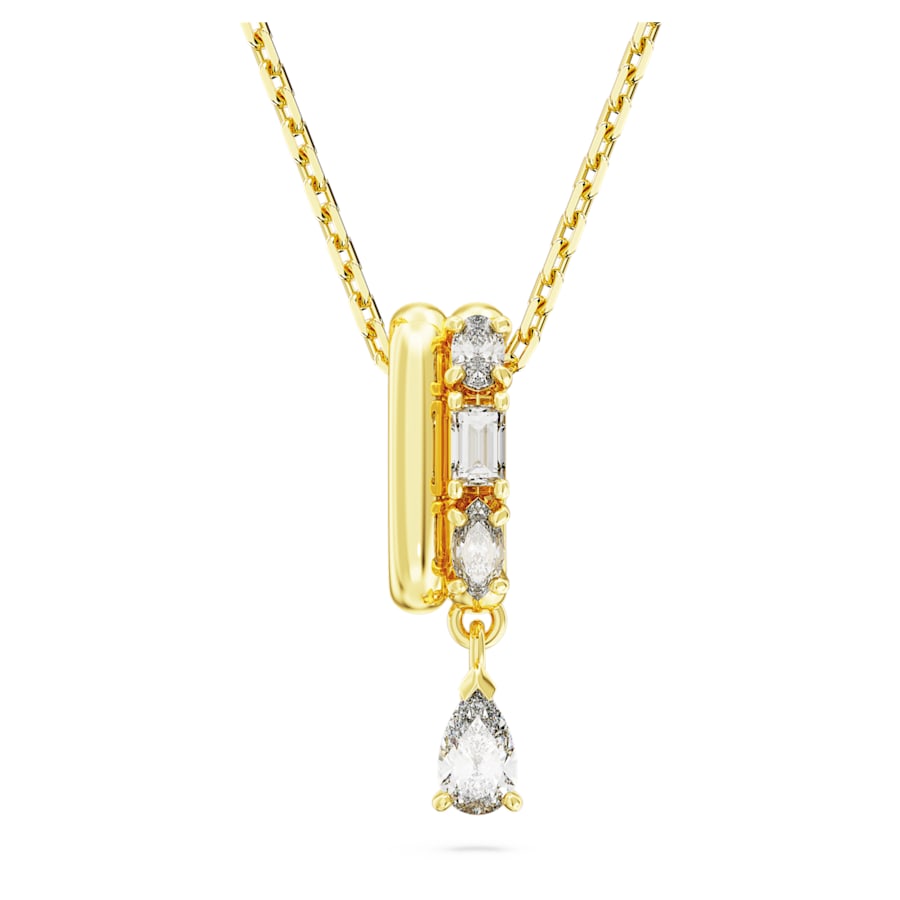 Swarovski -  Půvabný pozlacený náhrdelník s krystaly Dextera 5663333