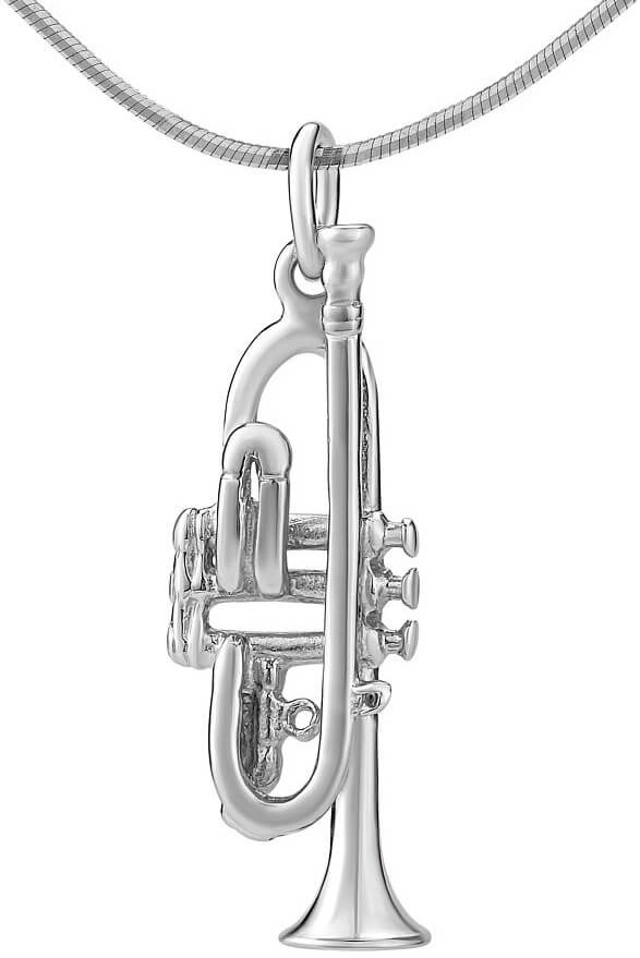 Silvego Strieborný prívesok Rúrka - Trumpeta PRM13004