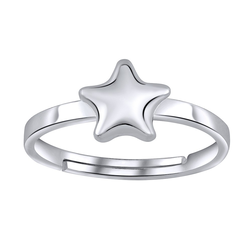 Silvego -  Stříbrný prsten na nohu Hvězda ZTD25253