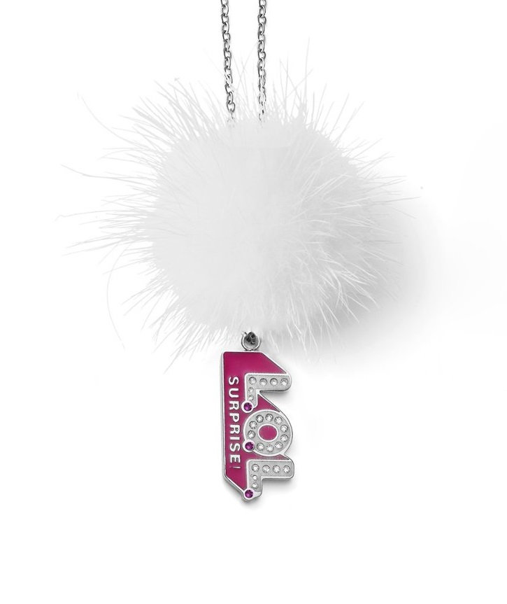 L.O.L. Surprise! Slušivý náhrdelník pre dievčatá Logo s kryštálmi L1010LOL