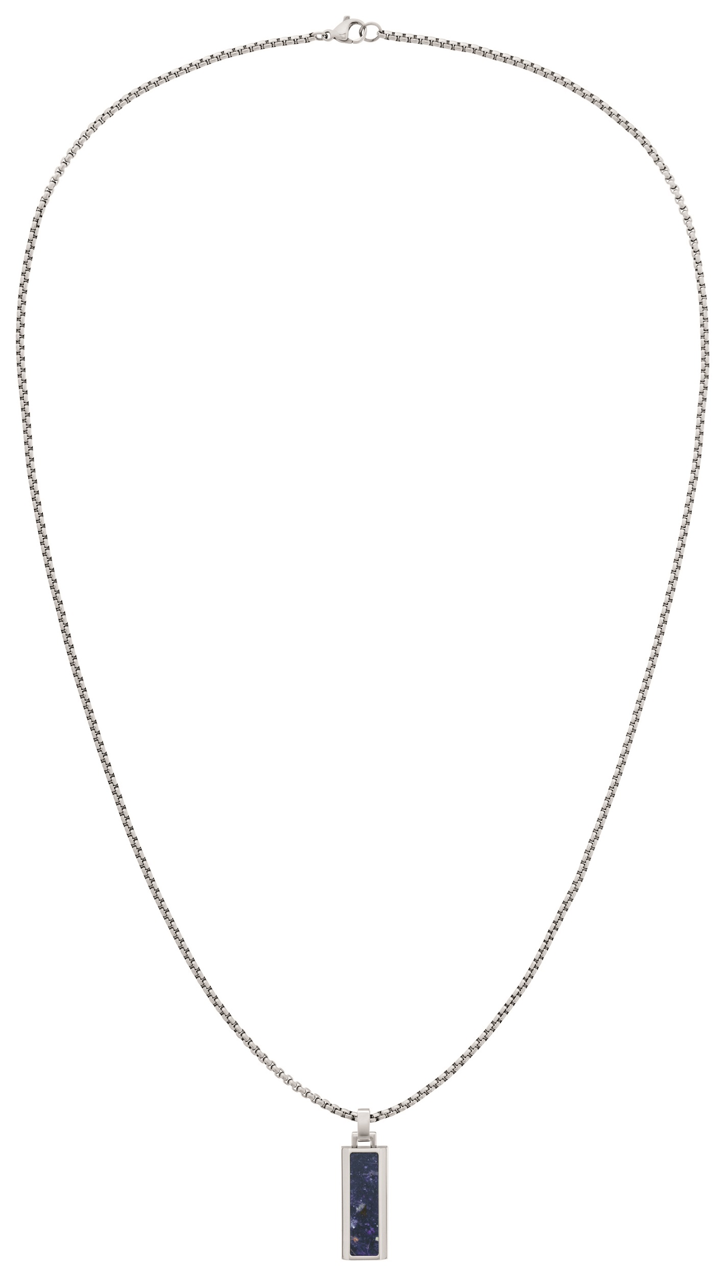 Tommy Hilfiger Originálny oceľový náhrdelník so sodalitom 2790542