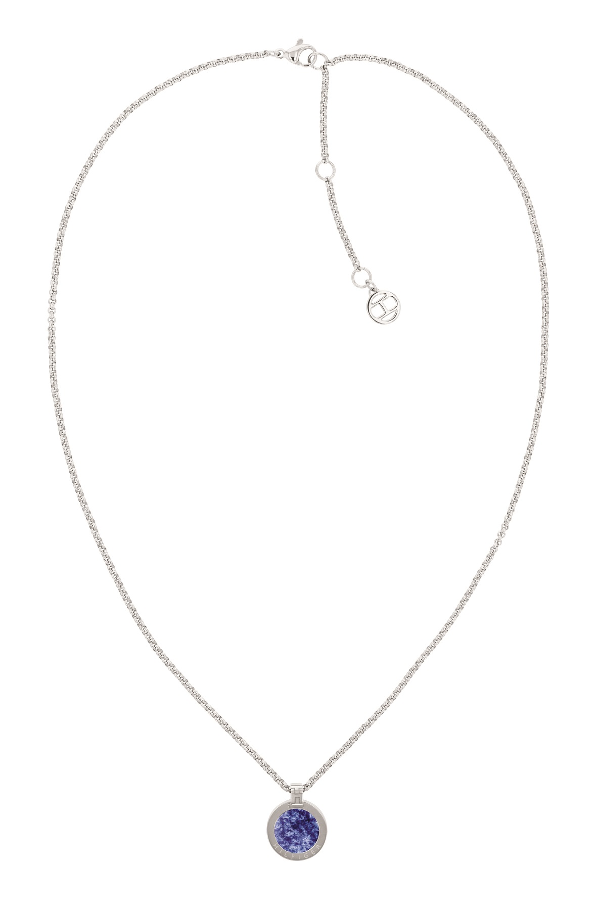 Tommy Hilfiger Štýlový oceľový náhrdelník s príveskom Iconic Circle 2780655