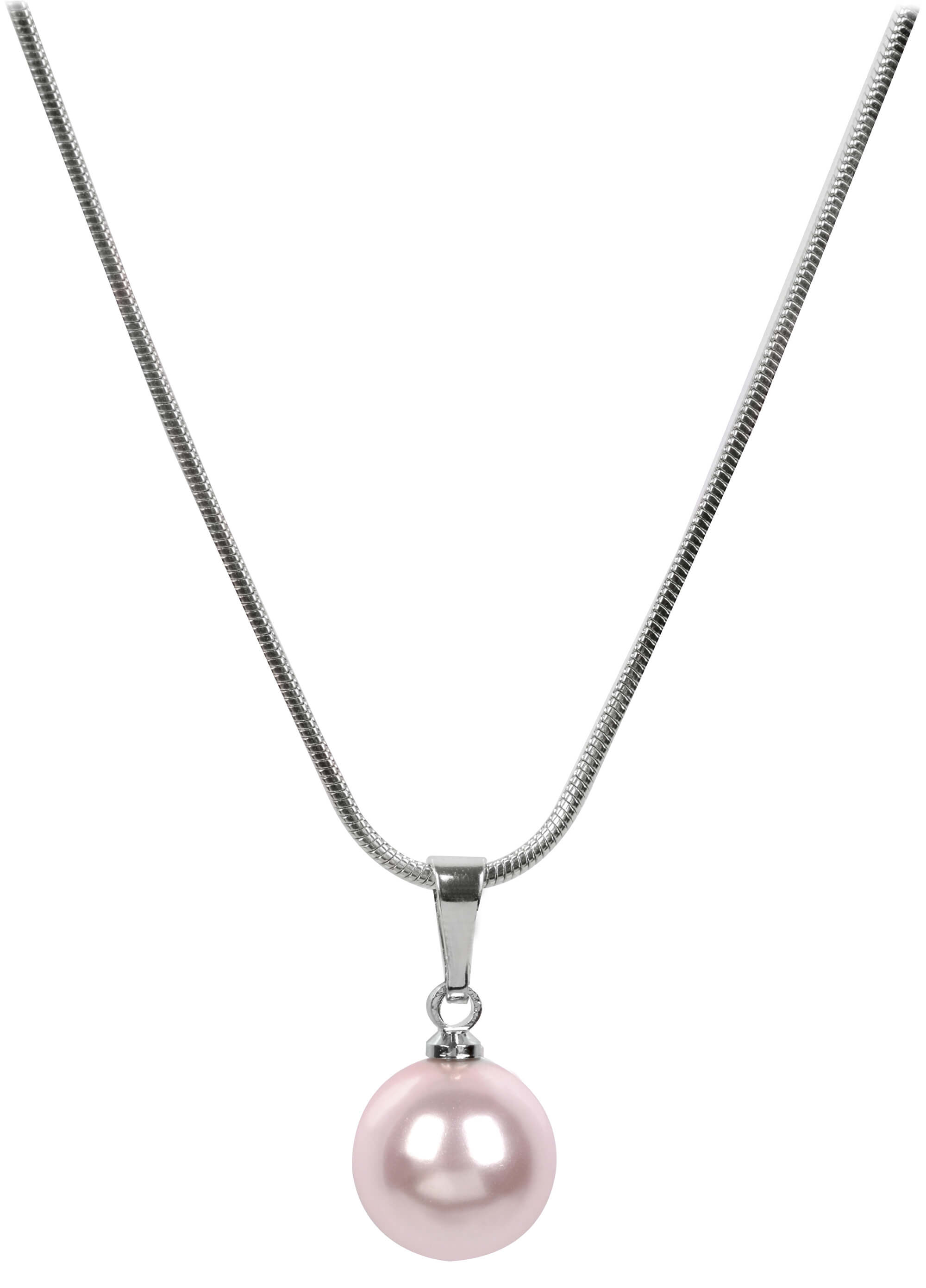 Levien Půvabný náhrdelník s perličkou Pearl Rosaline
