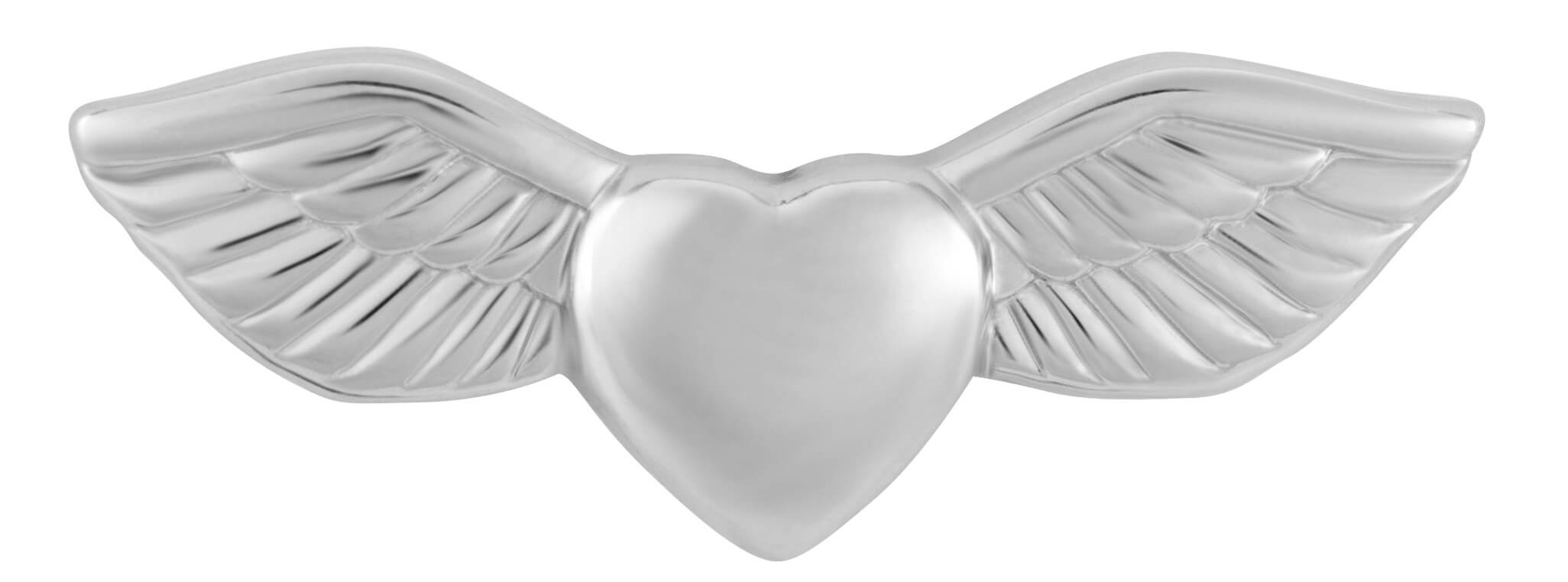 Troli Nežná brošňa srdca s krídlami KS-229