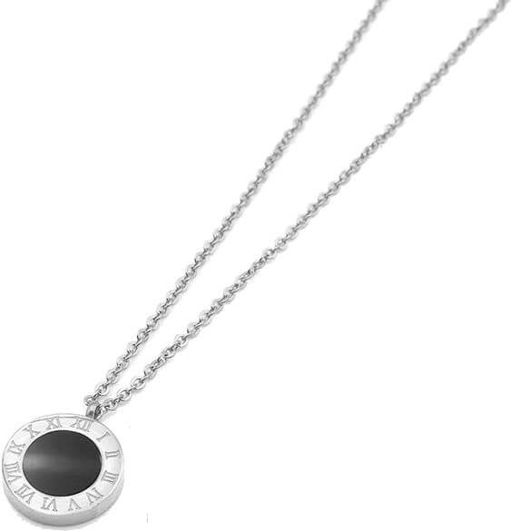 Troli -  Ocelový náhrdelník s oboustranným přívěskem