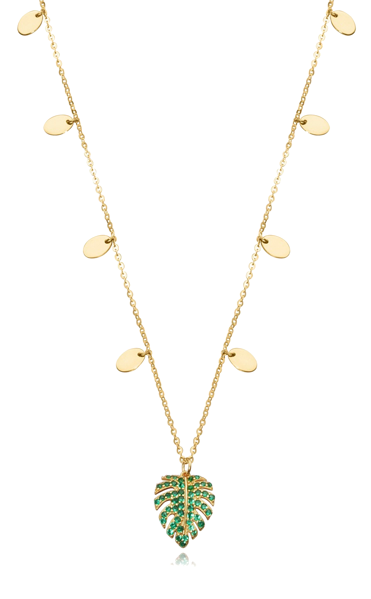 Viceroy Módní pozlacený náhrdelník Elegant 13043C100-32
