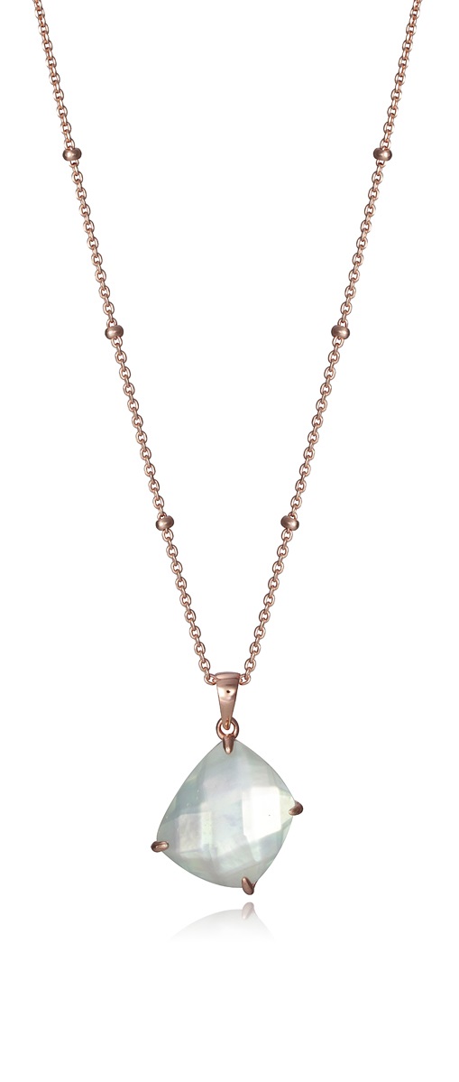 Viceroy Půvabný bronzový náhrdelník s perletí Elegant 15110C100-40 (řetízek, přívěsek)