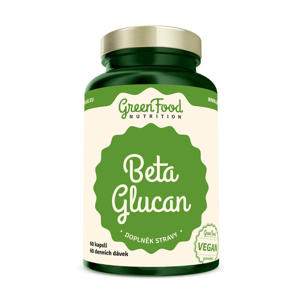 GreenFood Nutrition Beta Glucan 60 kapslí