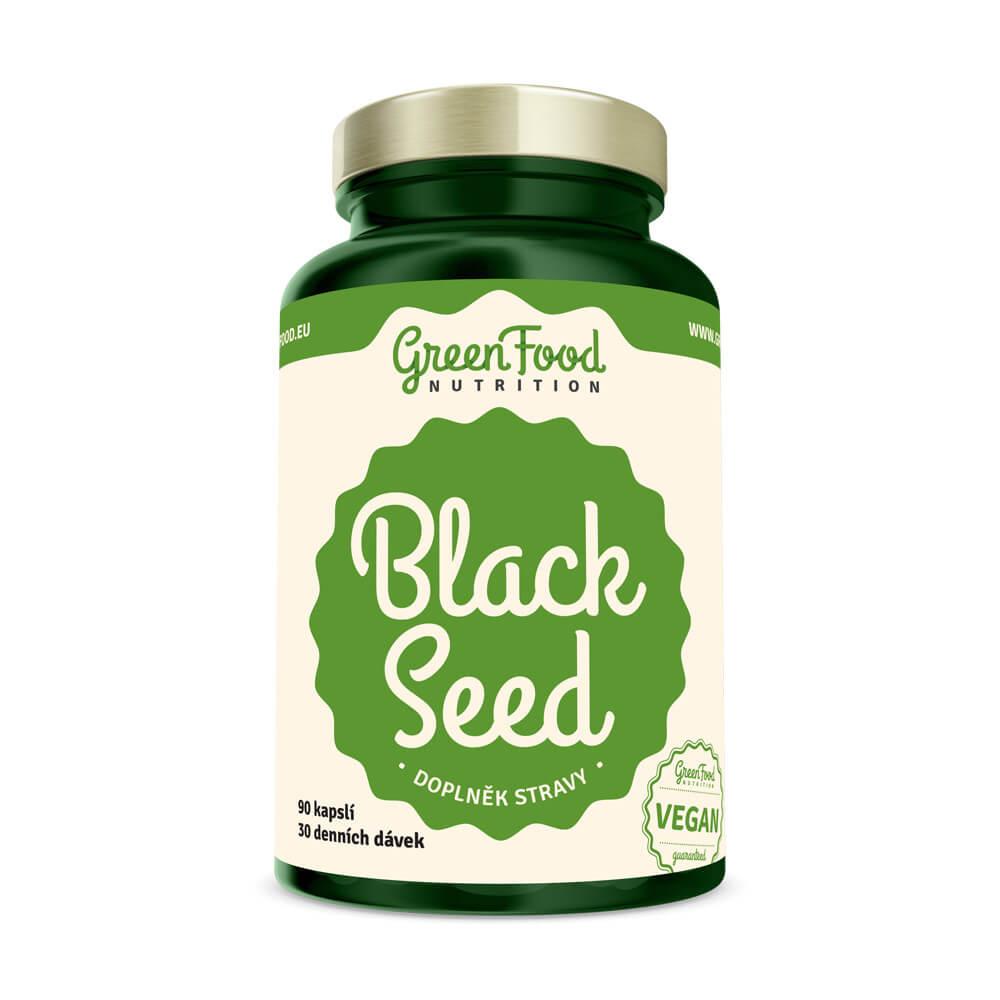 GreenFood Nutrition Black Seed - Černý kmín 90 kapslí