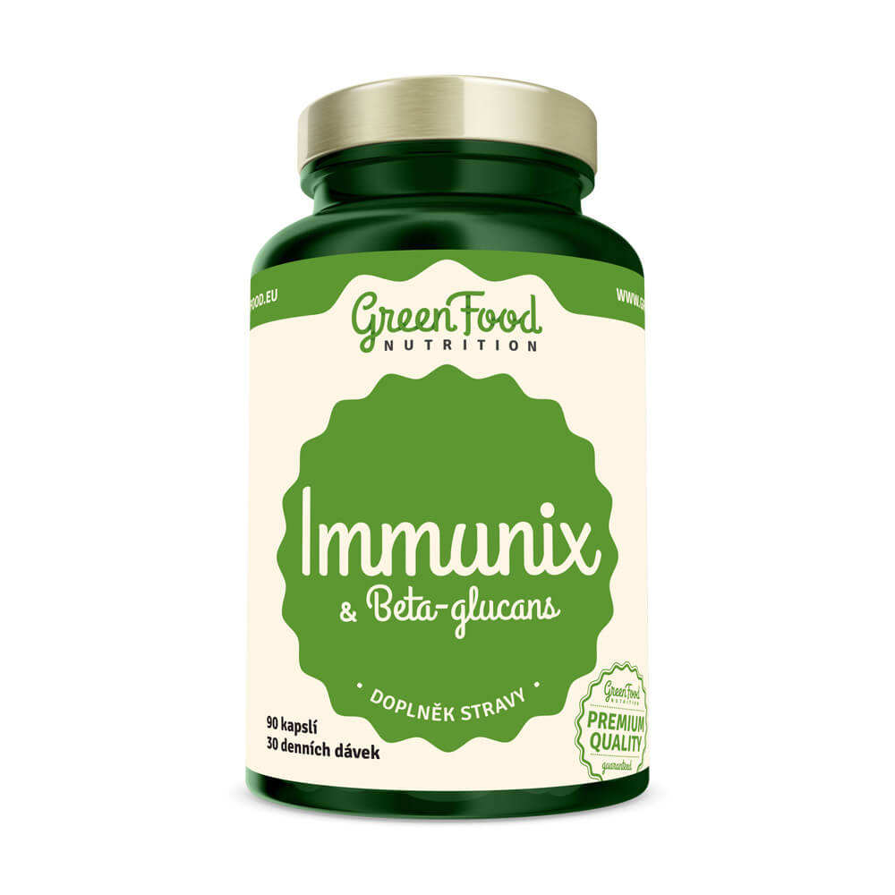 GreenFood Nutrition Immunix & Beta-glucans 90 kapslí