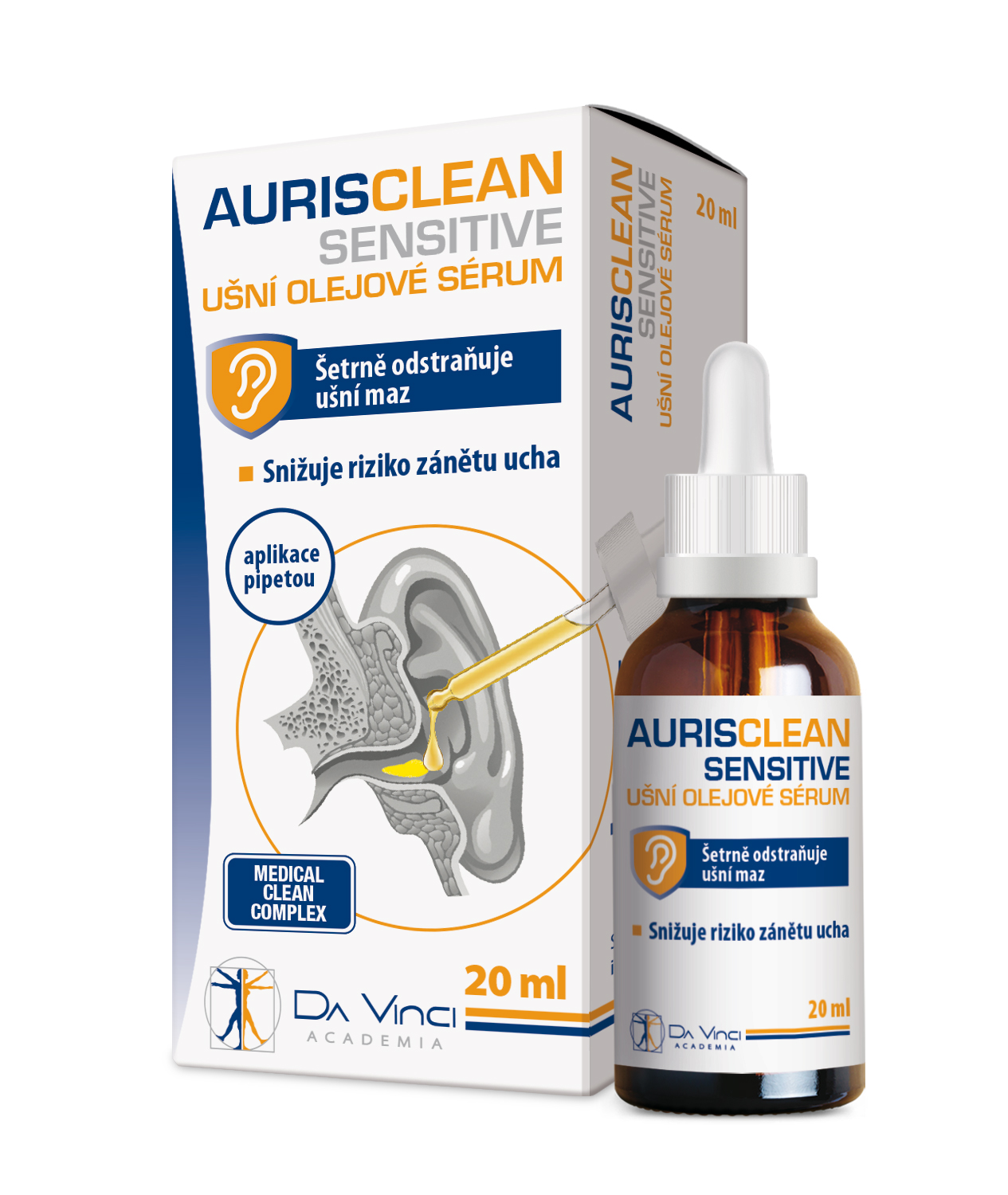 Simply You Ušní olejové sérum AurisClean Sensitive 20 ml