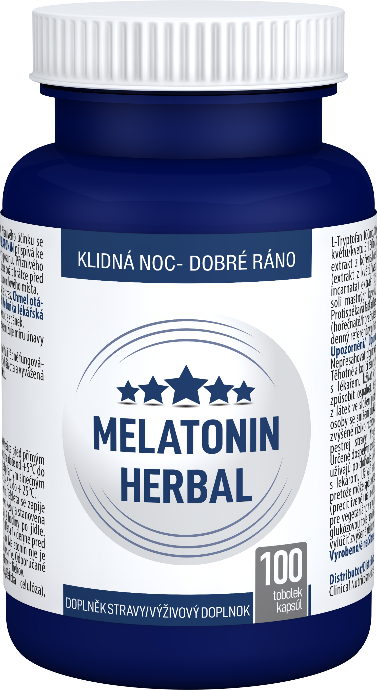 Clinical Melatonin Herbal 100 tbl.