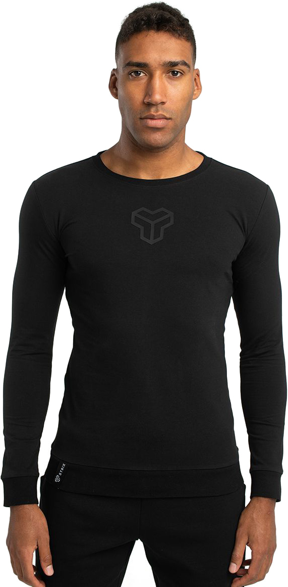 Strix Pánské triko s dlouhým rukávem Essential Black XL