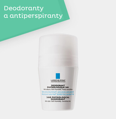 Deodoranty a antiperspiranty