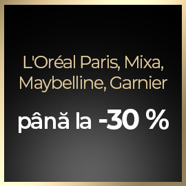 Garnier, L´Oréal Paris, Maybelline, Mixa - reducere până la 30 %